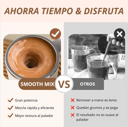 SmoothMix™ – Taza mezcladora autocalentable