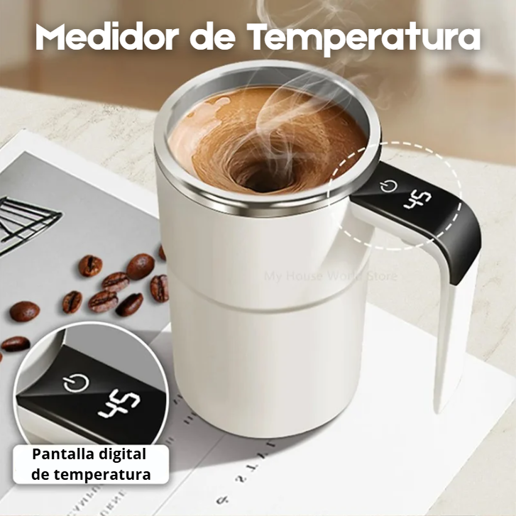 SmoothMix™ – Taza mezcladora autocalentable