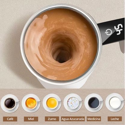 SmoothMix™ – Taza mezcladora autocalentable